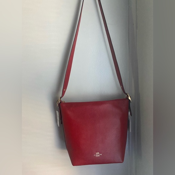 Coach Handbags - Red Coach Bag Nwt